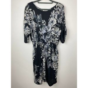 Corey. P. Short sleeve sheer dress.
